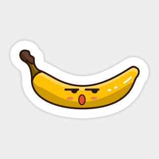 bad react banana emoji Sticker